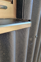 Gap between window trim and cill